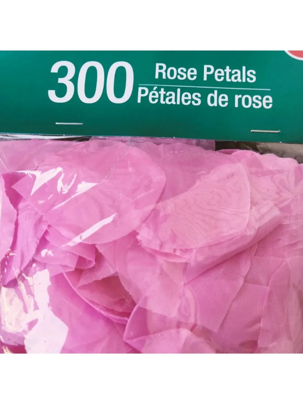 300 Pink Fabric Rose Petals Crafts Weddings Romance Confetti Scatter Decorations